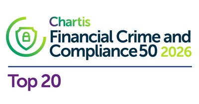 MCO Rises to Number 17 on Chartis Research’s Financial Crime and Compliance50 2026