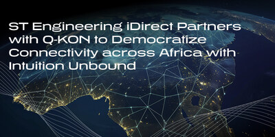 Under the agreement, Q-KON will provide satellite capacity and teleport facilities in South Africa, while ST Engineering iDirect will deliver Intuition Unbound’s flexible, scalable, and secure satellite ground connectivity.