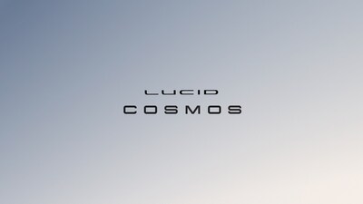 At Lucid Investor Day 2026, the company revealed the names of its first two midsize vehicles, including Lucid Cosmos.