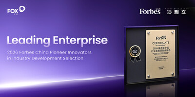 Fox ESS Named as a Leading Enterprise by Forbes China