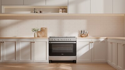 Midea 90cm Freestanding Gas Range