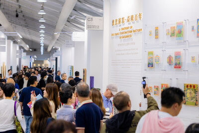 Sands China celebrated the grand opening of its Sands Gallery booth Tuesday at Art Central, Hong Kong’s premier international art event. (PRNewsfoto/Sands China Ltd.)