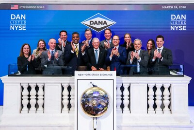 Dana Incorporated Rang Closing Bell on March 24th