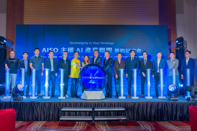 The AISO launch was initiated by Phison CEO Pua Khein-Seng, Senior Executive Officer of the Ministry of Digital Affairs Hsu Mei-Ling, Counselor of National Development Council Lin Ching-Chin and TPIsoftware Chairman Ben Yao along with alliance members.