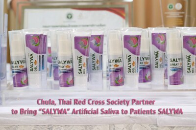Chula, Thai Red Cross Society Partner to Bring “SALYWA” Artificial Saliva to Patients