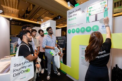 DayOne and participants at the Tech & AI Career Expo Kuala Lumpur 2026.