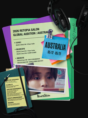 RETOPIA SALON, Founded by Former HYBE Executives Behind BTS’s Global Success, to Hold K-POP Auditions in Sydney, Melbourne, and Brisbane This May, “Searching for Members to Debut in 2027”