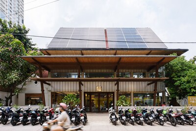 Every Half’s roastery in Ho Chi Minh City, powered by solar energy