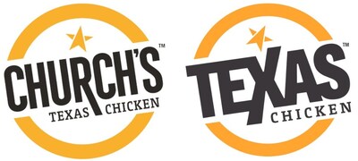 Church's Texas Chicken and Texas Chicken Logo Church's Texas Chicken and Texas Chicken Logo