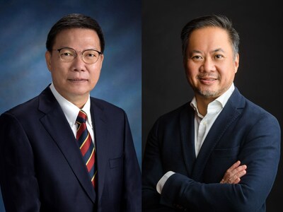 From left: Distinguished Professor Patrick H. M. Loh and Professor Tek Yew Chia (PRNewsfoto/Responsible Fintech Institute (RFI))
