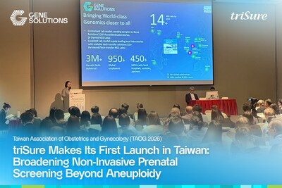 Dr. Tang Hung Sang, Medical Director of Gene Solutions, at the "An Innovative Approach to Non-Invasive Prenatal Screening in Asia" symposium