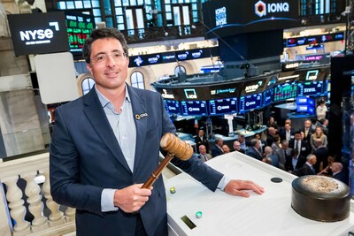 IonQ at the NYSE on April 14th. IonQ at the NYSE on April 14th.