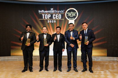A total of three business leaders won the Top CEO award