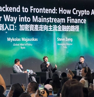 Bybit Advances Vision for Crypto’s Integration into Mainstream Finance at Hong Kong Web3 Festival (PRNewsfoto/Bybit)