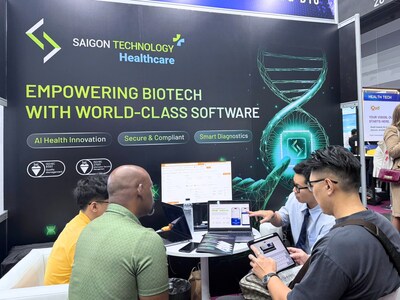 Saigon Technology showcases AI-powered healthcare solutions at an industry expo