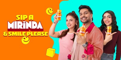 BOLD NEW LOOK, A BRIGHTER NEW MOOD: MIRINDA® LAUNCHES A “SMILE PLEASE” PLATFORM GLOBALLY