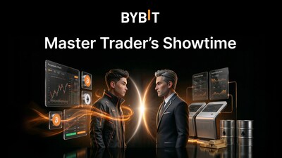 Bybit Launches “Master Trader’s Showtime: TradFi vs Crypto” Tournament With 200,000 USDT Prize Pool (PRNewsfoto/Bybit)