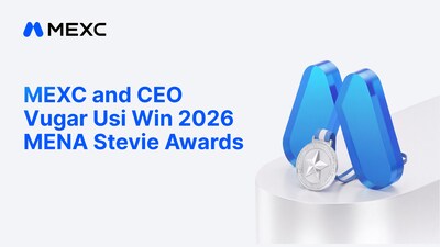 MEXC and CEO Vugar Usi Win Four Awards at the 2026 MENA Stevie Awards