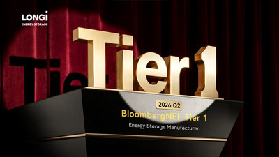LONGi BNEF Tier 1 (PRNewsfoto/LONGi)