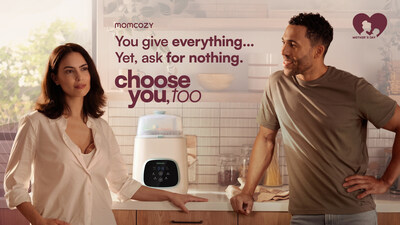 Momcozy Choose You Too: Mothers Are Always Worth It (PRNewsfoto/HONG KONG LUTE TECHNOLOGY CO., LIMITED)