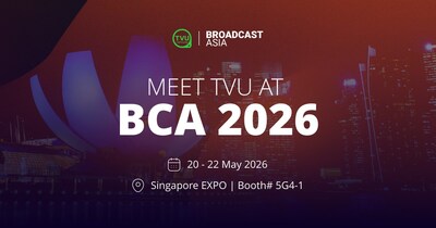 TVU Networks to Chart the Path from Traditional to Cloud-Native Live Production at BCA 2026