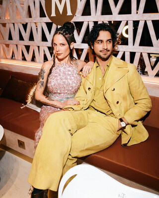 Halsey & husband Avan at House of Magnum® VIP party, invited by Taste Architect Law Roach and House of Magnum®Muse, Heidi Klum making it one of the most talked about parties in Cannes 