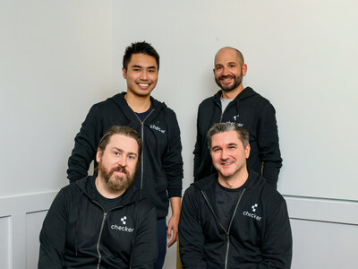 The cofounders of Checker