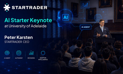 STARTRADER CEO Peter Karsten Delivers 'AI Starter' Keynote at University of Adelaide