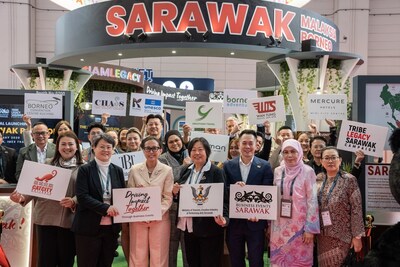 The Sarawak Pavilion was officiated by Her Excellency YM Engku Puteri Suraya Engku Mohd Afandi, Consul General of Malaysia in Frankfurt, together with Dato Ngui Ing Ing, BESarawak Board Member, Ms. Tan Mei Phing CEO of Malaysia Convention and Exhibition Bureau (MyCEB), and our Acting CEO, Jason Tan Chin Foo