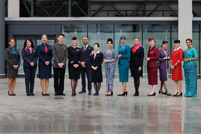 Flight attendants of all 14 oneworld carriers serving London Heathrow
