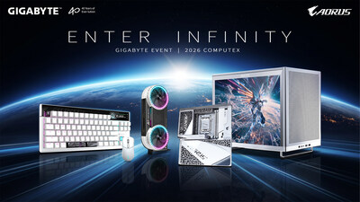GIGABYTE EVENT Unveils the Full-Stack of New Products with "ENTER INFINITY" at COMPUTEX 2026