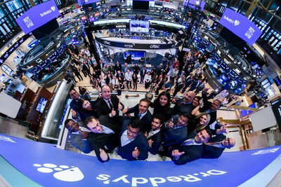 Dr. Reddy's at the NYSE on May 29 (PRNewsfoto/New York Stock Exchange)