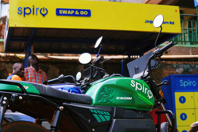 Spiro battery swapping station Jinja
