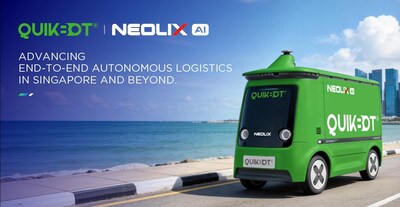 Neolix Partners with QuikBot to Advance End-to-End Autonomous Delivery in Singapore and Beyond