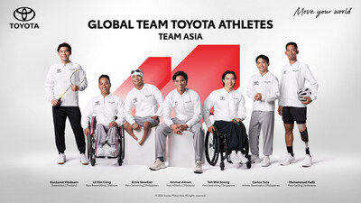 Toyota’s expanded roster strengthens its commitment to athletes in Asia ahead of the 2026 Asian Games and Asian Para Games.