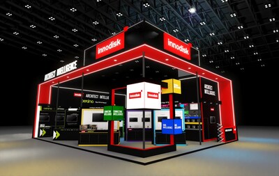 Innodisk, a leading global AI solution provider, showcases its complete edge AI ecosystem at COMPUTEX 2026, demonstrating how enterprises and industrial customers can accelerate AI deployment for production-ready applications. (PRNewsfoto/Innodisk Corporation)