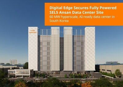 Digital Edge Secures Fully Powered Ansan Data Center Site in South Korea