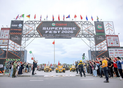 Riders and motorcycle communities from across the Asia Pacific region gather for Castrol Superbike Fest 2026 in Nha Trang, Vietnam, celebrating the spirit of One Ride, One Connection.