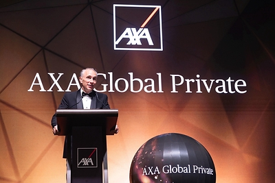 (Photo 2)During the Launch Gala, Thomas Buberl, Chief Executive Officer of AXA Group, highlights the launch of AXA Global Private as an important milestone in the development of the Group’s Life & Health strategy in Asia.