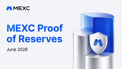 MEXC Releases June 2026 Proof of Reserves with 156.5% Average Reserve Ratio Across Major Assets MEXC Releases June 2026 Proof of Reserves with 156.5% Average Reserve Ratio Across Major Assets