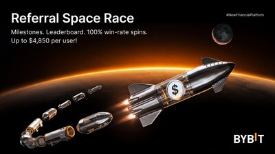 Bybit Unveils Exclusive Referral Campaign Following Successful SpaceX Tokenized IPO Launch (PRNewsfoto/Bybit)
