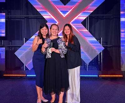 NLCS (Singapore) HR team receiving the Bronze award for Best HR Digital Transformation Strategy at the Employee Experience Awards 2026 NLCS (Singapore) HR team receiving the Bronze award for Best HR Digital Transformation Strategy at the Employee Experience Awards 2026
