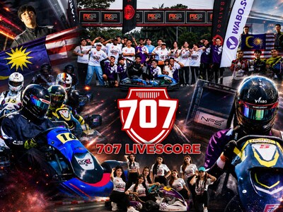 From Racetrack to Football Field: 707Livescore Expands Sports Engagement (PRNewsfoto/707Livescore)