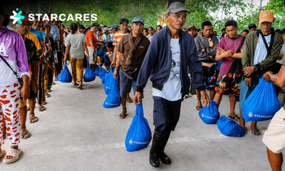 STARTRADER Delivers Emergency Relief to 300 Earthquake-Affected Families in the Philippines