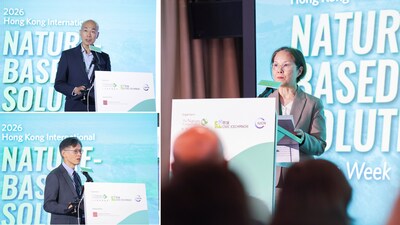 (Top left) Ir Michael Fong (HKSARG); (bottom left) Mr Mickey Lai (HKSARG); and (right) Ms Diane Wong (HKSARG).