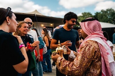 Taste of London visitors experience Saudi hospitality and culture at the country’s pavilion.