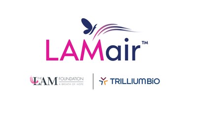 LAMair, The LAM Foundation, & TrilliumBiO logos