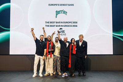 Line in Athens named No.1 as inaugural list of Europe's 50 Best Bars 2026, sponsored by Perrier, is unveiled