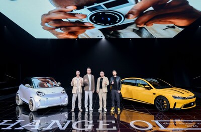 smart Concept #2 and #6 EHD at Global Brand Event (PRNewsfoto/smart)