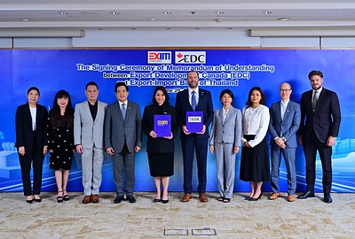 EDC and EXIM Thailand sign agreement to advance Canada–Thailand trade and investment